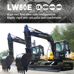 Nouvelle Grande Excavatrice Hydraulique sur Chenilles de 8 Tonnes, Matériel de Terrassement Lourd avec Accessoires, Grande Taille, à Vendre - Product Image 2