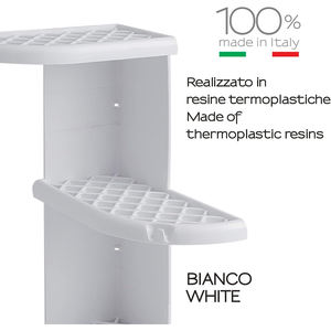 OSCAR Electrodomésticos Plástico Esquina Ducha Rack Polipropileno - Product Image 4