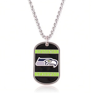 สร้อยคอจี้แชมป์ Seattle Seahawks ปี 2026 สุดฮิต ขายดี สำหรับทุกเพศ สไตล์วินเทจ  จี้สแตนเลสสตีลสำหรับผู้ชาย สไตล์พังก์ - Product Image 4