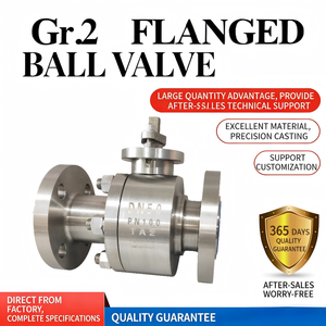 Bille en titane légère filetée NPT/BSPT haute performance pour la forage pétrolier et les pipelines Q41F-100TA2-DN32, Q41F-100TA2-DN40, Q41F-100TA2-DN - Product Image 4
