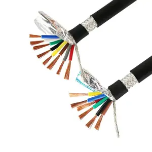 300V 0.3mm 0.5mm 0.75mm 1.0mm Shielded Cable flexible Power Cable bare copper wire RVVP cable