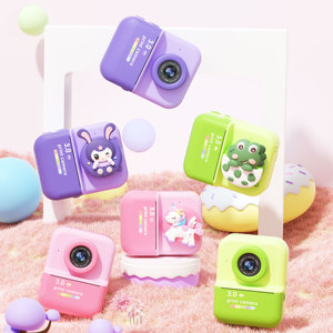 Cámara Digital para Niños 3.0 con Sensor CMOS, Video Full HD, MicroSD, Impresión Instantánea, Creador de Stickers para Niñas de 3 a 10 Años, Regalo de Navidad o Cumpleaños - Product Image 2