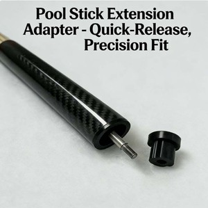 Extension télescopique de queue de billard en fibre de carbone 3K Twill - Product Image 5