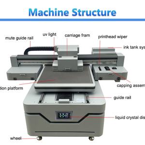 Imprimante à plat UV A1 6090 avec caméra CCD de positionnement pour l'impression sur verre/bois/métal/PVC/cuir - Product Image 3