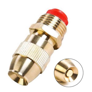 Garden Patio Greenhouse Brass Misting Nozzles 1/2 Inch High <b>Pressure</b> Spray Mister Nozzles Adjustable Misting System Nozzle - Product Image 3