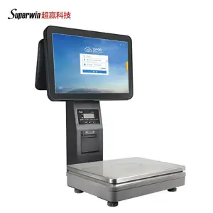 15.6\ Mobile Pos Terminal With Usb Parallel Serial Interface Optional 17 inch point of sale device