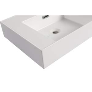 Solo lavabo de tocador de baño de resina DB - Product Image 3