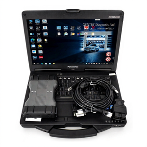 เครื่องวิเคราะห์เครื่องยนต์ Truckbrother Xentry WiFi สำหรับ MB Star C6 CF53 เชื่อมต่อแล็ปท็อป - สำหรับรถยนต์เบนซ์ 24V รับประกัน 1 ปี - Product Image 1