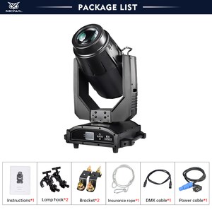 Scène extérieure étanche IP66 800W CMY CTO DMX faisceau Spot Wash encadrement BSWF motif de coupe LED lumière principale mobile - Product Image 2