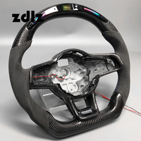 Kunden spezifisches LED Original Carbon Lenkrad für Volkswagen Golf 7.5 MK7 VW Polo GTS GTI GTE Auto lenkrad