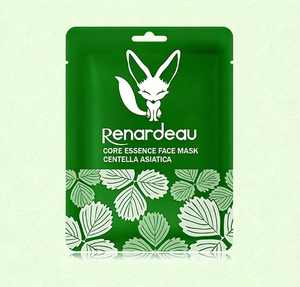 OEM ODM Renardeau Centella Sheet Face <b>Mask</b> 1 Day Anti-Oxidant Whitening Herbal Korean Made Moisturizer for All Skin Types - Product Image 1