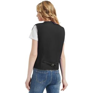 2025 Chaleco de camarero Unisex, paquete de 5 prendas de trabajo con bolsillos para camarero y camarera, Top de manga larga para uso en cocina y restaurante - Product Image 4