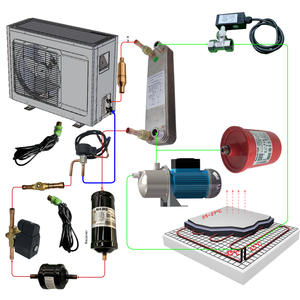 Kits de condenseur et d'évaporateur en acier inoxydable de 18 000 kcal compatibles avec les compresseurs de 6 à 8 CV utilisés dans les chauffe-eau à <span class=keywords><strong>pompe</strong></span> à <span class=keywords><strong>chaleur</strong></span> de 72 000 BTU/21 kW - Product Image 5