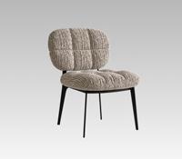 Fauteuil rembourré moderne en velours vert avec pieds en métal pour cuisine, chambre, club, salle à manger, salon ou comme chaise d'appoint