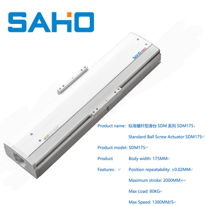 Độ chính xác cao bóng vít sdm175 thanh trượt tuyến tính thiết bị truyền động giai đoạn chuyển động hướng dẫn đường ray mô-đun cho năng lượng mới thiết bị - Product Image 4