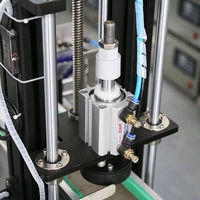 Chaîne de production automatique et efficace pour le remplissage, le scellage et l'emballage de bouteilles de jus, de cosmétiques et d'eau