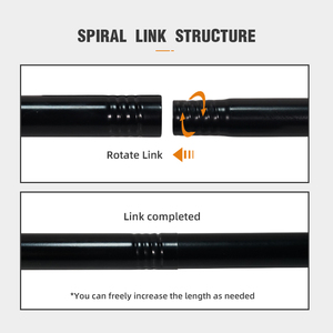 ARODDY Porte-<span class=keywords><strong>tringle</strong></span> à rideaux <span class=keywords><strong>Tringle</strong></span> à <span class=keywords><strong>rideau</strong></span> fixée à un plafond <span class=keywords><strong>Tringle</strong></span> à <span class=keywords><strong>rideau</strong></span> réglable - Product Image 2