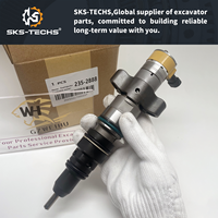 Injecteur de carburant diesel SKS-TECHS 235-2888 d'origine pour moteur Cat C-9, injecteur de remplacement pour excavateur