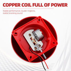 Campana de alarma de incendio eléctrica 6 pulgadas 24V DC - Product Image 2