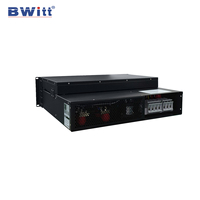 Système redresseur de rack réglable BWITT 230VDC, alimentation 110V DC, alimentation redondante 9000W 60A, usage industriel unique