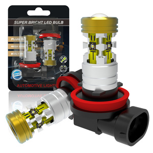 Super Bright 9005 9006 Hb4 Hb3 H11 H8 <strong>Led</strong> Fog <strong>Light</strong> Bulbs White Yellow/amber <strong>Led</strong> Auto <strong>Led</strong> Fog/driving <strong>Lights</strong> - Product Image 2