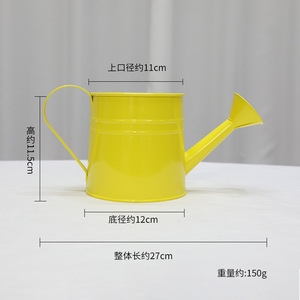<span class=keywords><strong>Pot</strong></span> en métal de vente chaude peut arrosoir de jardin extérieur arrosoir en métal jardin étain plante arrosoir - Product Image 4