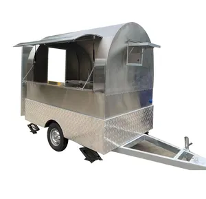 Superieure Kwaliteit Voedsel Aanhangwagen Voor Frist Voedsel Aanhangwagen Mobiele Vrachtwagens Met Snack Machine Te Koop