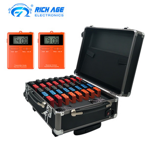 UHF Series Whisper Audio Tour Guide System 863-873Mhz Kids <b>Walkie</b> <b>Talkie</b> Headsets for Conference Pilgrim Hajj - Product Image 3