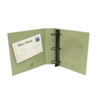 Carpeta de Anillas A7/A5/A4 Personalizada al por Mayor con Diseño Impreso, Papel de Arte de 157 g/m² y Cartón de 1800 g/m²