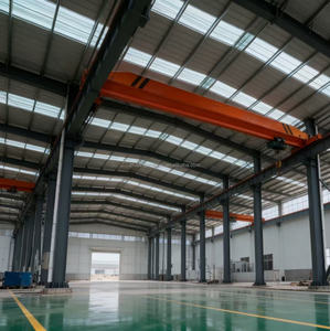 مبنى صناعي معدني سريع البناء، هيكل مصنع مسبق الصنع، ورشة عمل، هيكل فولاذي من علامة ZHILIAN مع ضمان لمدة سنة واحدة - Product Image 5