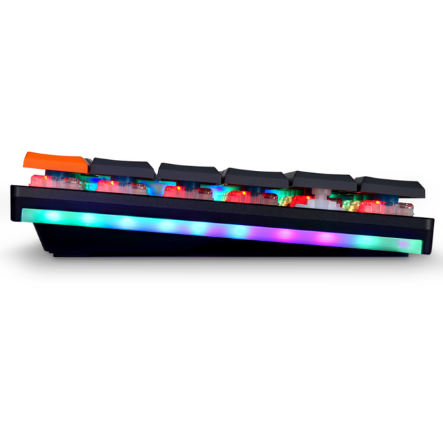 Keyboard 75% Compatible with Windows and Ma c System Gateron Switch Low Profile Wireless Mechanical Keyboard