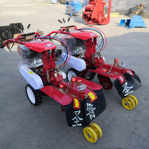 Multifunctional Farm <b>Cultivator</b> Gasoline Power Tiller Red 4 Wheel Drive For Plowing And Weeding - Product Image 1