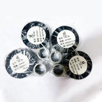 Cinta de Transferencia Térmica de Resina Negra TTO de Alta Definición, 33/55mm*600m, para Impresoras de Códigos de Barras