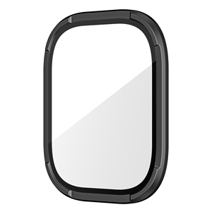 Protector de pantalla de vidrio templado en relieve con borde de 49MM duro para <span class=keywords><strong>Applewatch</strong></span> funda protectora - Product Image 4