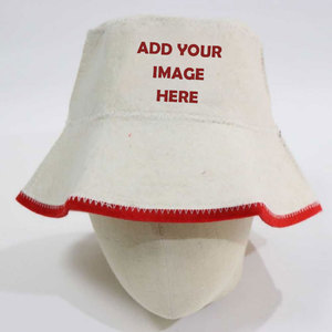 Chapeau de sauna en laine personnalisé, chapeau de sauna avec drapeau américain pour hommes et femmes, chapeau finlandais Banya, chapeau russe, accessoires de <span class=keywords><strong>bain</strong></span> - Product Image 1