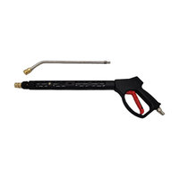 Pistolet de nettoyage haute pression chinois, petit, en plastique, avec buse courte, pistolet à mousse, longueur 25, 300 bars, pour lavage de voitures