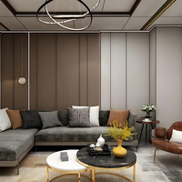 Panneau mural en PVC imperméable, design moderne 3D en marbre décoratif pour les murs intérieurs, chambre à coucher, hôtel, salon, école, salle de bain