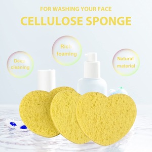 Éponges rondes de nettoyage en cellulose compressée pour le démaquillage, très vendues, éponges à récurer - Product Image 5