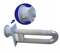 Tube radiant à gaz JD 220V, 10KW-20KW, pour four à gaz, fourneau, chauffage d'air, haute température, haute performance