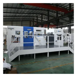high quality High precision High precision cutting Slitting CMB1080CES Automatic Die Cutting Embossing Stripping Machine