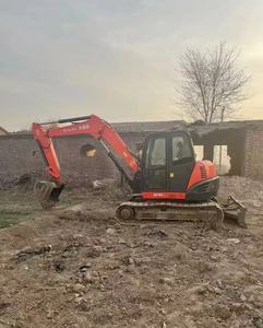 Excavadora de orugas usada de bajo precio Hino KX183 8Ton con bomba de motor Hino, componentes de motor de núcleo incluidos, sistema totalmente hidráulico - Product Image 2