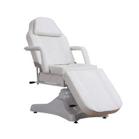 Silla Multifuncional de Piel Sintética HEYI para Salón de Belleza, Cama de Masaje Eléctrica Ajustable con 3 Motores, Mesa de Masaje