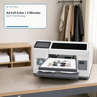 Printer Kaos Mini Epson XP600 A4 Full Color 720x1440 Dpi CMYK&CMYKW Area Cetak 28x41cm