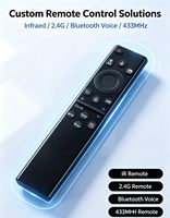 Remote Control Kustom 2.4G, Inframerah, Perintah Suara BT, 433Mhz BN59-01385A untuk TV Samsung