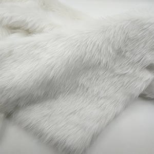 Vendite calde di alta qualità tessuto di pelliccia di poliestere 20% acrilico 80% 25 mm 30mm 40mm tessuto di peluche di pelliccia sintetica - Product Image 6