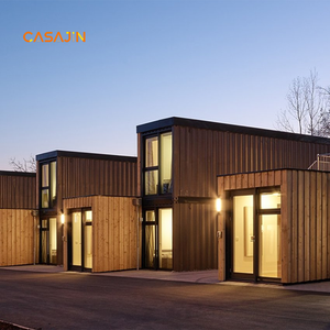 Günstige Luxus-Modulhäuser aus China: 20-40 Fuß, erweiterbare Containerhäuser, Bürogebäude, Wohnungen, Schulen - Product Image 1