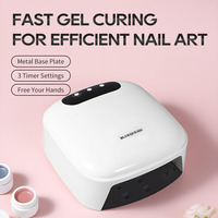 Lampe de séchage pour vernis gel de qualité professionnelle avec 30 perles à double source pour un séchage rapide