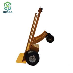 Carretilla de mano de Metal de alta resistencia, carretilla portátil con plataforma de garaje, carretilla de mano - Product Image 6