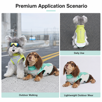 Veste anti-UV pour chien, UPF 200+, respirante, vêtements de sport pour chien, équipement d'été actif avec anneau en D, vêtements pour animaux de compagnie, vêtements pour chiens