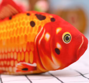 Nuevo Juguete Interactivo Ecológico y Moderno para Gatos, Peluche de Pez con USB, Relleno de Hierba Gatera, Divertido Juguete Móvil para Mascotas - Product Image 6